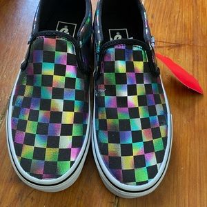 Woman’s Holographic Vans
